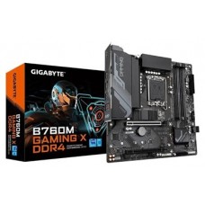 PLACA GIGABYTE B760M GAMING X DDR4,INTEL,1700,B760,4DDR4,128GB,HDMI+DP,4SATA+3M.2,3USB 3.2+USB-C,2.5GB,MATX